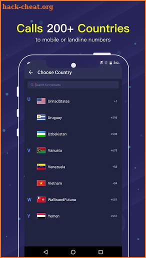 FreeCall - International Toll Free Phone App screenshot