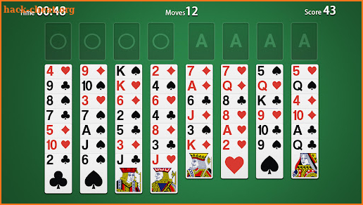 FreeCell Solitaire - Card Pro screenshot