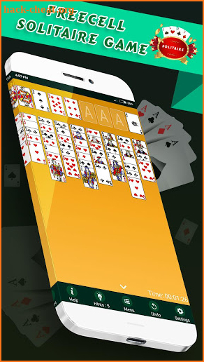 FreeCell Solitaire  -  Free Classic Card Game screenshot