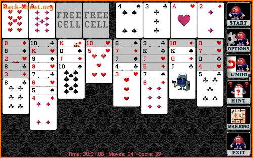 Freecell Solitaire (Full) screenshot