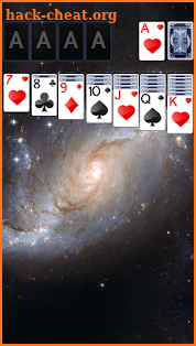FreeCell Solitaire Galaxy Fantasy screenshot