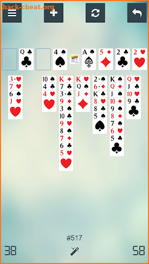 FreeCell X - classic card game screenshot