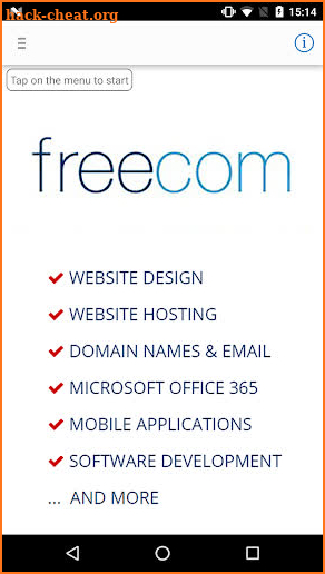 Freecom Internet Services Limited screenshot