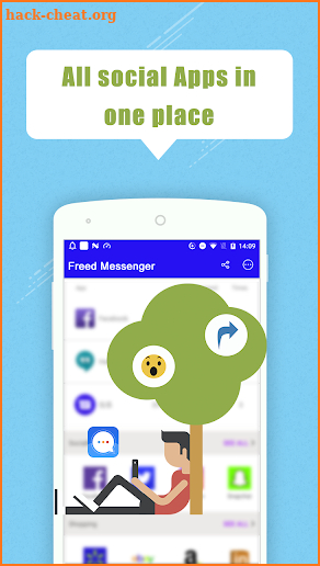 Freed Messenger screenshot