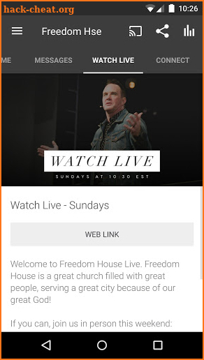 Freedom House Church screenshot