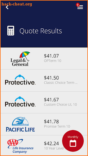 Freedom Insurance Company screenshot