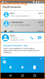 FreedomPop Visual Voicemail screenshot