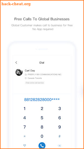 FreeFly881 – Work Phone, Dialpad Free Phone Calls screenshot