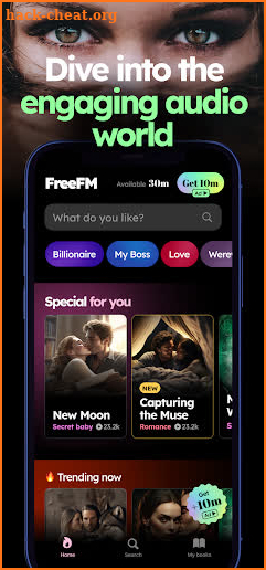 FreeFM — Romance Audiobooks screenshot