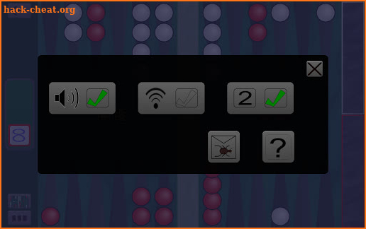 Freeform Backgammon screenshot
