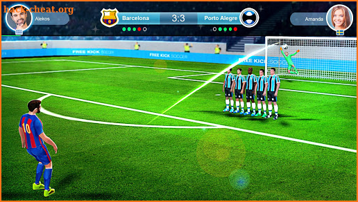FreeKick PvP Football screenshot