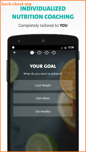 Freeletics Nutrition screenshot