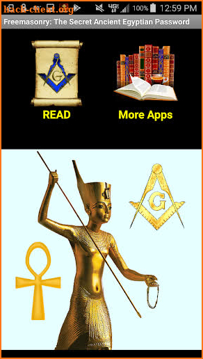 Freemasonry: The Secret Ancient Egyptian Password screenshot