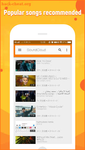 FreeMusic for SoundCloud screenshot