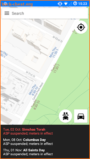 FreePark NYC - street parking pal for New York screenshot