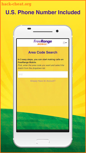 FreeRange Mobile - Unlimited Call & Text Made Easy screenshot