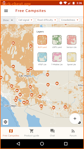 FreeRoam - Boondocking maps, products & community screenshot