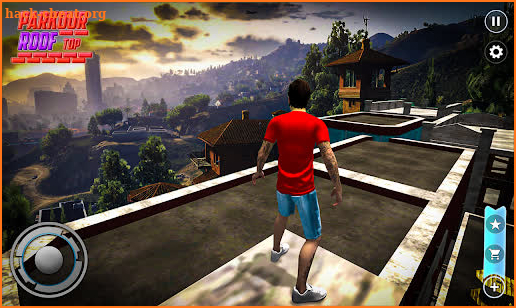 Freestyle Rooftop Parkour Run screenshot