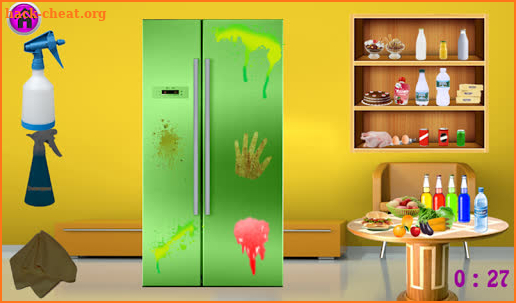 Freezer Cleaning Game for Girls screenshot
