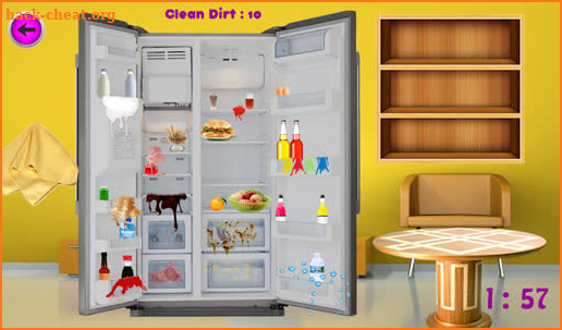 Freezer Cleaning Game for Girls screenshot