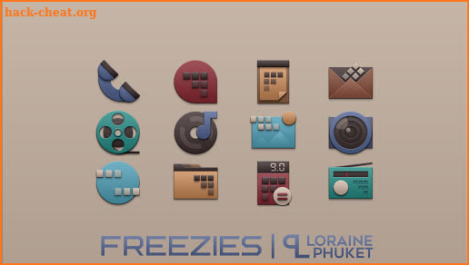Freezies -  clean icon pack screenshot