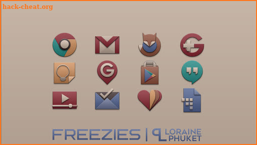 Freezies -  clean icon pack screenshot