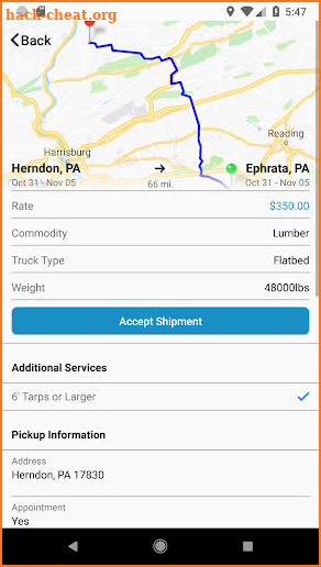 Freightroll screenshot