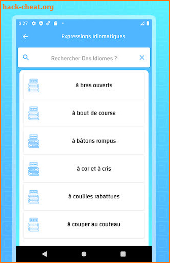 French - Arabic dictionary & Translator screenshot