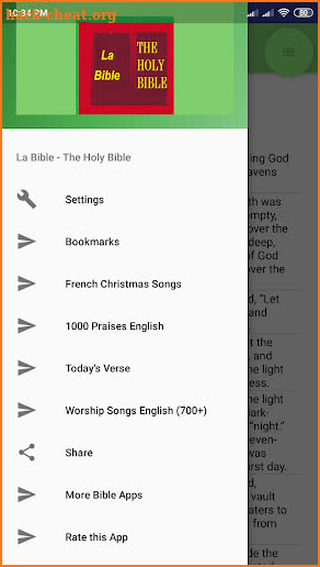 French Bible English Bible Parallel screenshot