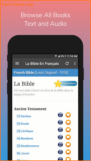 French Bible Louis Segond With Audio Free Download screenshot