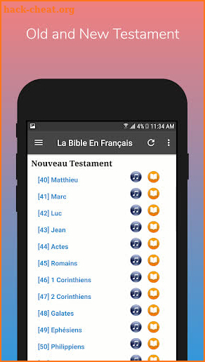 French Bible Louis Segond With Audio Free Download screenshot
