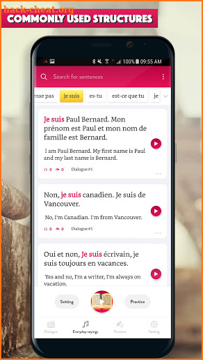 French Conversation: Learn to speak French screenshot