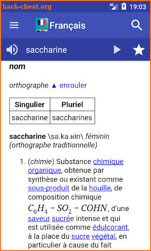 French Dictionary - Offline screenshot