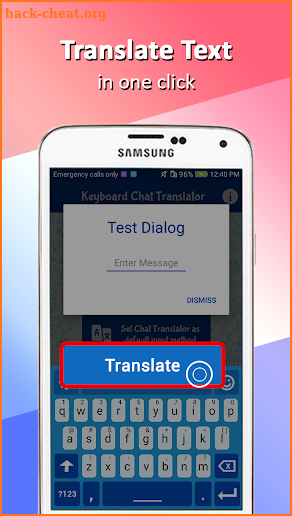 French English Chat & Text Translator Keyboard screenshot