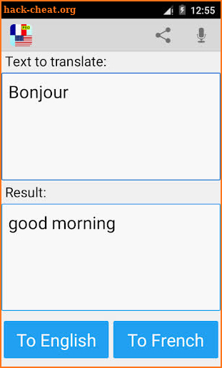 French English Translator Pro screenshot