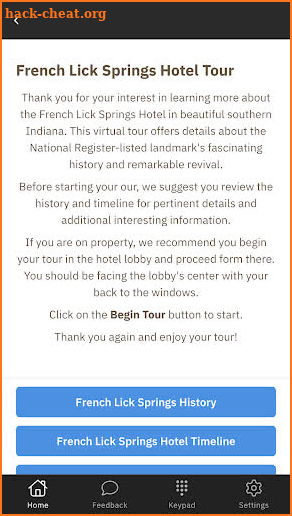 French Lick West Baden Tours screenshot