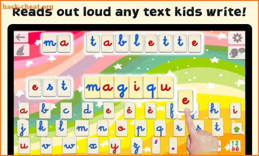 French Word Wizard - Learn to read and spell screenshot