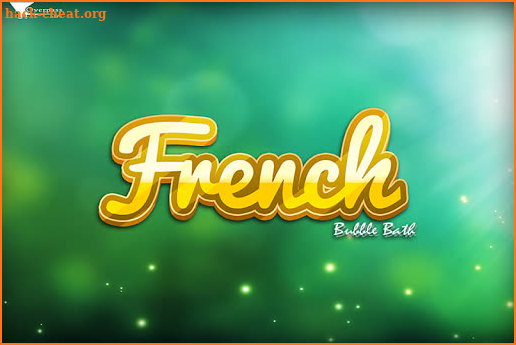 French Words Bubble Bath Game screenshot
