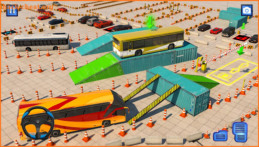 Frenzy Bus parking adventure simulator screenshot