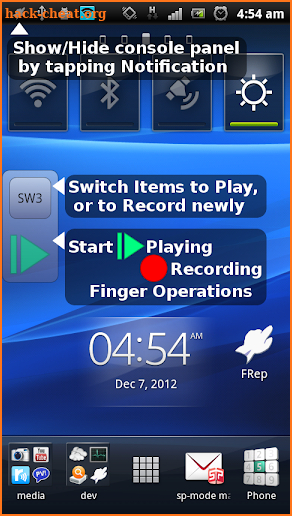 FRep - Finger Replayer screenshot