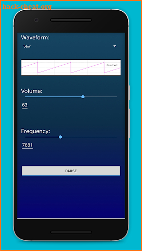 Frequency Sound Generator - Tone Generator screenshot