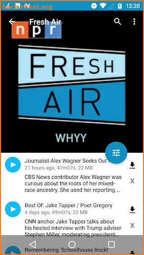 Fresh Air Podcast ( F.Air podcast ) screenshot