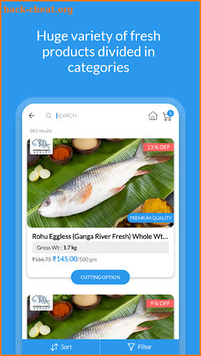 Fresh Fish Basket screenshot