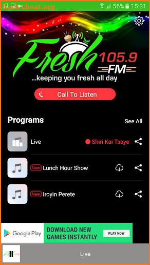 Fresh FM Nigeria screenshot