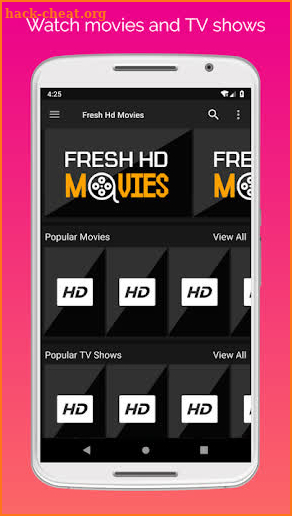Fresh HD Movies & TV Shows screenshot