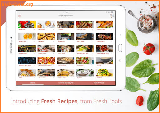 Fresh Recipes screenshot