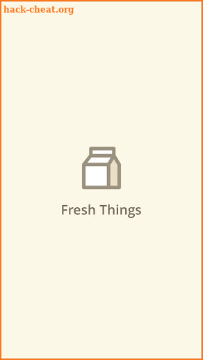 Fresh things - expiry date & inventory tracker screenshot