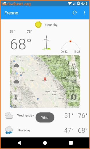Fresno,CA - weather and more screenshot
