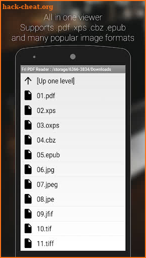 Fri PDF XPS Reader Viewer screenshot
