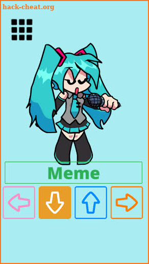 Friday Mod Hatsune Miku Dance  Button/simulator screenshot